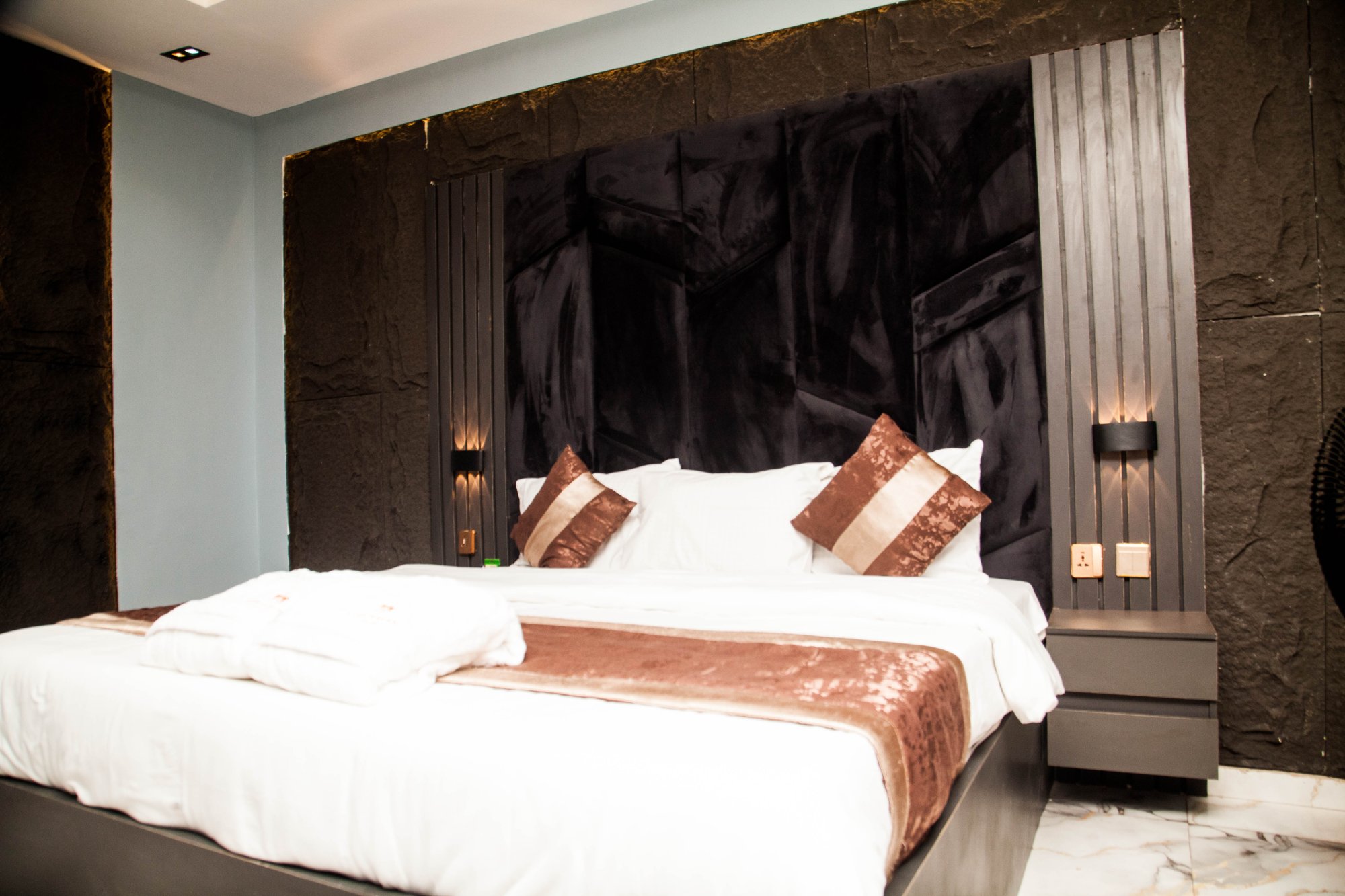 Rest in tastefully furnished, private spaces.